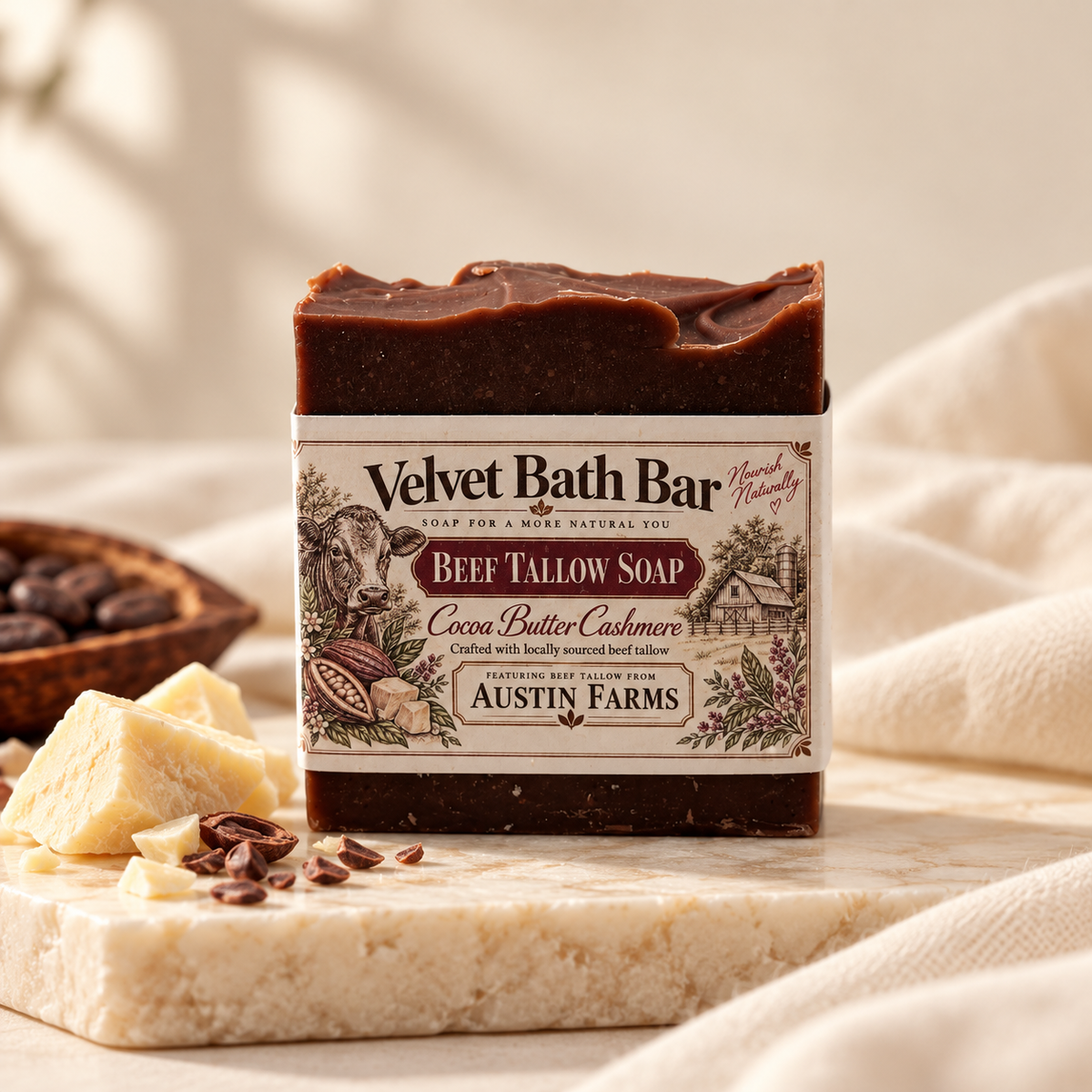 Velvet Heritage Tallow Bar