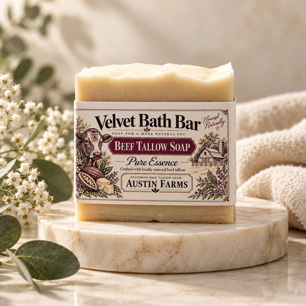 Velvet Heritage Tallow Bar