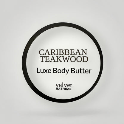 Velvet Luxe Body Butter - Caribbean Teakwood